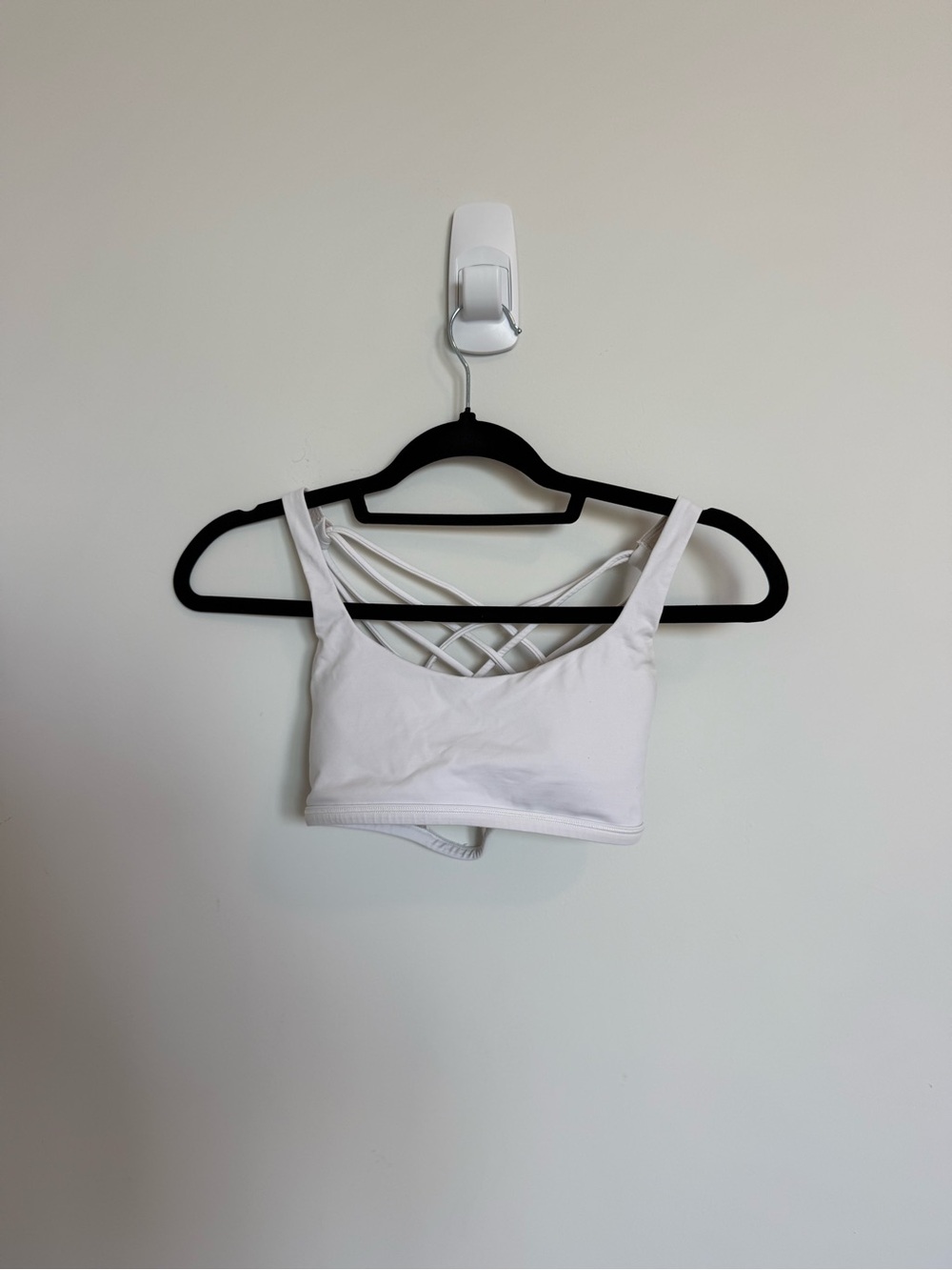 Lululemon White Sports Bra